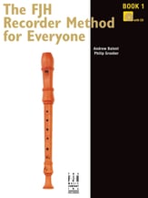 The FJH Recorder Method for Everyone #1 BK/CD cover